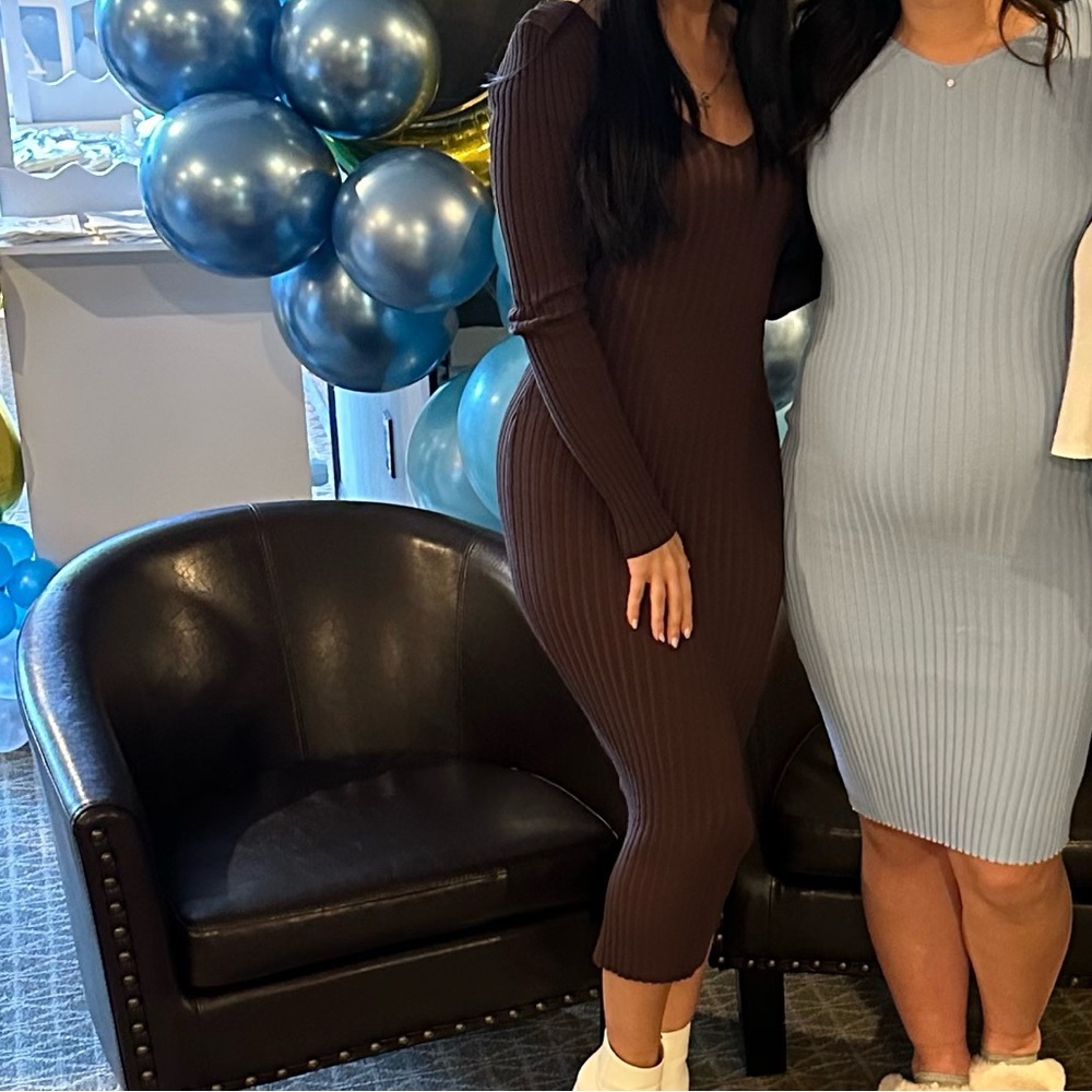 Bodycon knit dress